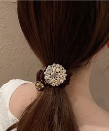 LOPASS（ロパス）の「パールモチーフヘアゴム（ヘアゴム）」