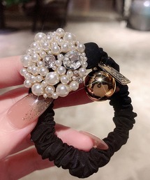 LOPASS（ロパス）の「パールモチーフヘアゴム（ヘアゴム）」