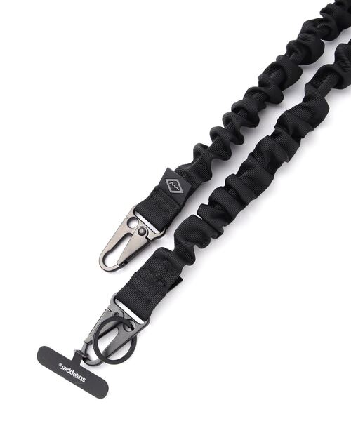 MANASTASH(マナスタッシュ)の「MANASTASH/マナスタッシュ EXTRAMILE INFINITY STRAP エクストラマイルインフィニティ―ストラップ(スマホグッズ・メンズ・ブラック・F)」の7枚目の写真