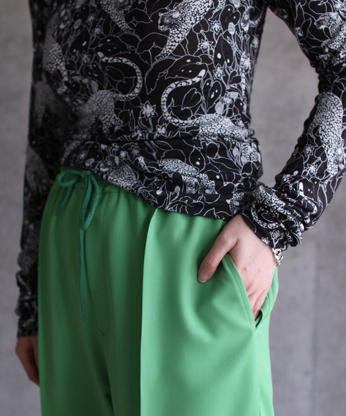 G.V.G.V.（ジーヴィージーヴィー）の「DOUBLE KNEE JOGGER PANTS（その他パンツ・レディース・ブラック/パープル/グリーン・36/34）」の20枚目の写真