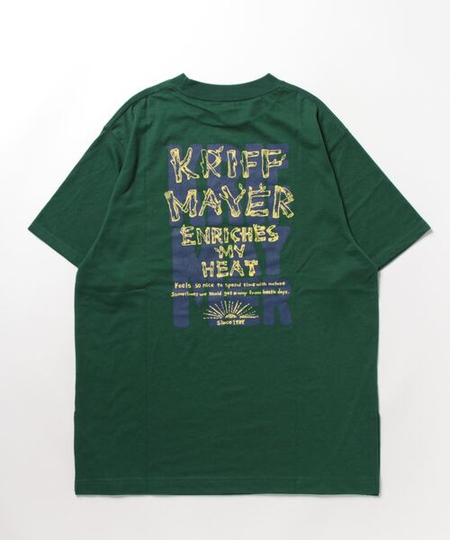 KRIFF MAYER Lady's Collection(クリフメイヤーレディースコレクション)の「リサイクル天竺チュニックT(Tシャツ/カットソー・レディース・グリーン/ブラック/オフホワイト・MEDIUM/LARGE)」の21枚目の写真