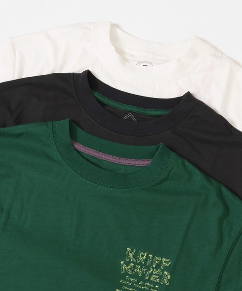 KRIFF MAYER Lady's Collection(クリフメイヤーレディースコレクション)の「リサイクル天竺チュニックT(Tシャツ/カットソー・レディース・グリーン/ブラック/オフホワイト・MEDIUM/LARGE)」の18枚目の写真