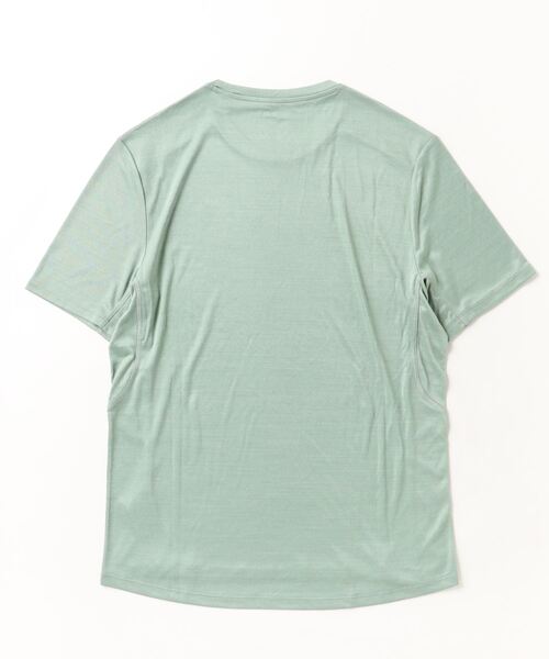 Reebok(リーボック)の「メランジT / MELANGE TEE(Tシャツ/カットソー・メンズ・ライトグリーン/クリアブルー/ヘザーチャコール・MEDIUM/SMALL/LARGE/XX-LARGE/X-LARGE/XXX-LARGE/X-SMALL)」の4枚目の写真