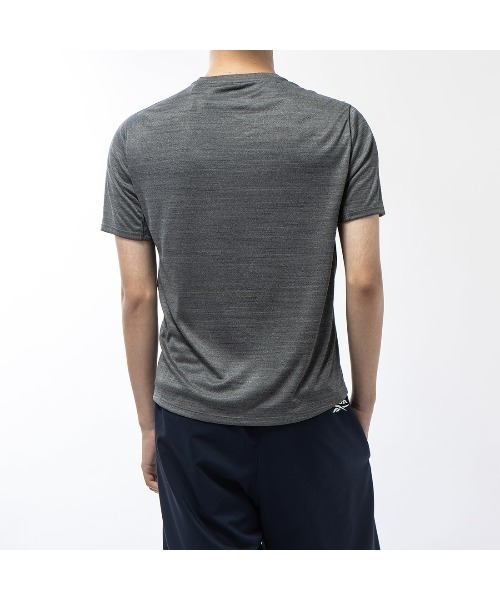 Reebok(リーボック)の「メランジT / MELANGE TEE(Tシャツ/カットソー・メンズ・ライトグリーン/クリアブルー/ヘザーチャコール・MEDIUM/SMALL/LARGE/XX-LARGE/X-LARGE/XXX-LARGE/X-SMALL)」の7枚目の写真