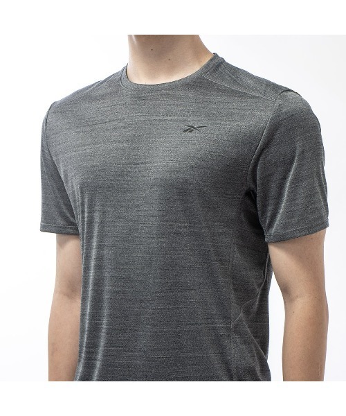 Reebok(リーボック)の「メランジT / MELANGE TEE(Tシャツ/カットソー・メンズ・ライトグリーン/クリアブルー/ヘザーチャコール・MEDIUM/SMALL/LARGE/XX-LARGE/X-LARGE/XXX-LARGE/X-SMALL)」の8枚目の写真