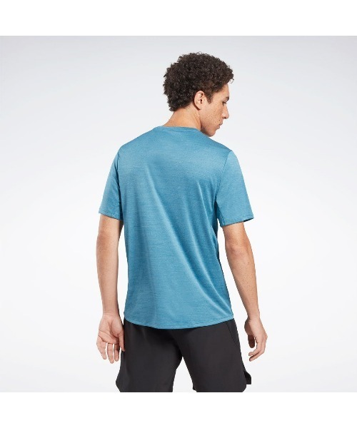 Reebok(リーボック)の「メランジT / MELANGE TEE(Tシャツ/カットソー・メンズ・ライトグリーン/クリアブルー/ヘザーチャコール・MEDIUM/SMALL/LARGE/XX-LARGE/X-LARGE/XXX-LARGE/X-SMALL)」の10枚目の写真