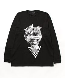 WORLD STANDARD（ワールドスタンダード）の「WORLD STANDARD/ワールドスタンダード ボックスロゴプリント 長袖Tシャツ WSLT-009（Tシャツ/カットソー）」