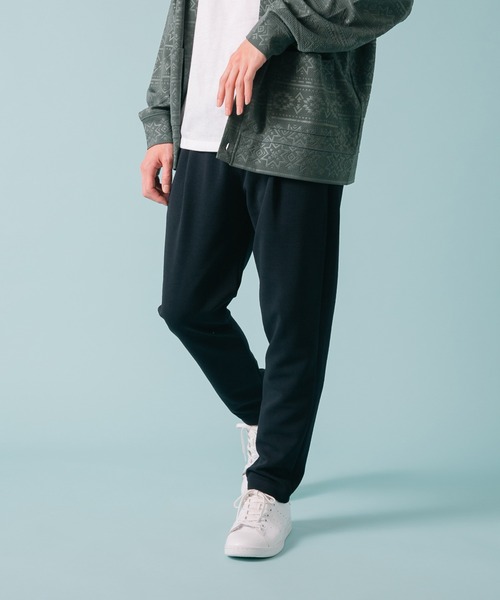 JEANS MATE(ジーンズメイト)の「ドライタッチ 吸水速乾 ストレッチ イージーケア ドライリップル タックイージーパンツ(その他パンツ・メンズ・ベージュ/ブラック/ネイビー・MEDIUM/X-LARGE/LARGE)」の3枚目の写真