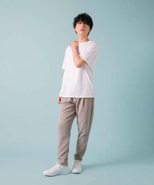 JEANS MATE(ジーンズメイト)の「ドライタッチ 吸水速乾 ストレッチ イージーケア ドライリップル タックイージーパンツ(その他パンツ・メンズ・ベージュ/ブラック/ネイビー・MEDIUM/X-LARGE/LARGE)」の11枚目の写真