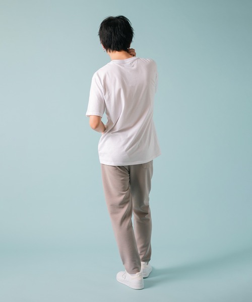 JEANS MATE(ジーンズメイト)の「ドライタッチ 吸水速乾 ストレッチ イージーケア ドライリップル タックイージーパンツ(その他パンツ・メンズ・ベージュ/ブラック/ネイビー・MEDIUM/X-LARGE/LARGE)」の14枚目の写真