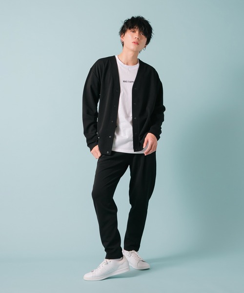 JEANS MATE(ジーンズメイト)の「ドライタッチ 吸水速乾 ストレッチ イージーケア ドライリップル タックイージーパンツ(その他パンツ・メンズ・ベージュ/ブラック/ネイビー・MEDIUM/X-LARGE/LARGE)」の7枚目の写真