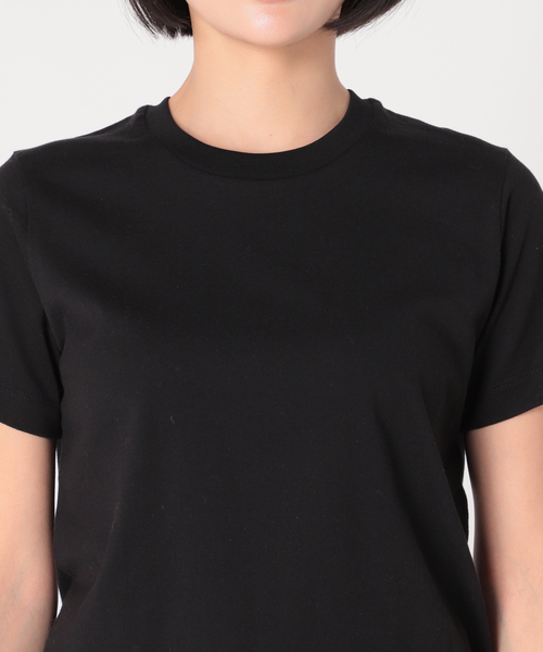 HARDY NOIR（アルディーノアール）の「超長綿別注天竺Tシャツ（Tシャツ/カットソー・レディース・ホワイト/ブラック・FREE）」の19枚目の写真