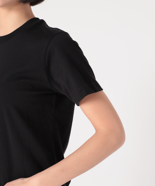 HARDY NOIR（アルディーノアール）の「超長綿別注天竺Tシャツ（Tシャツ/カットソー・レディース・ホワイト/ブラック・FREE）」の22枚目の写真