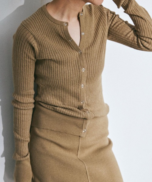 バビロン　BABYLONE ウォッシャブルリネンカーディガン、スカート バビロン BABYLONE ウォッシャブルリネンカーディガン、スカート