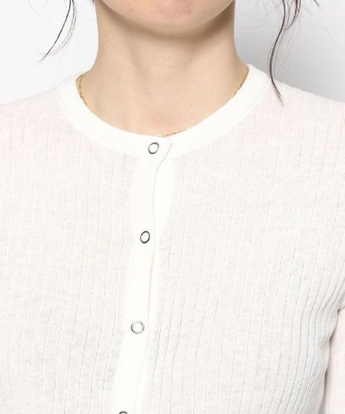 BABYLONE（バビロン）の「ウッシャブルリネンカーディガン