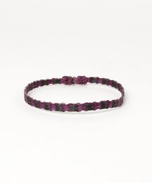 ユニドロブレスレット　パープル系 ユニドロブレスレット パープル系 ブレスレット（パープル/紫色系