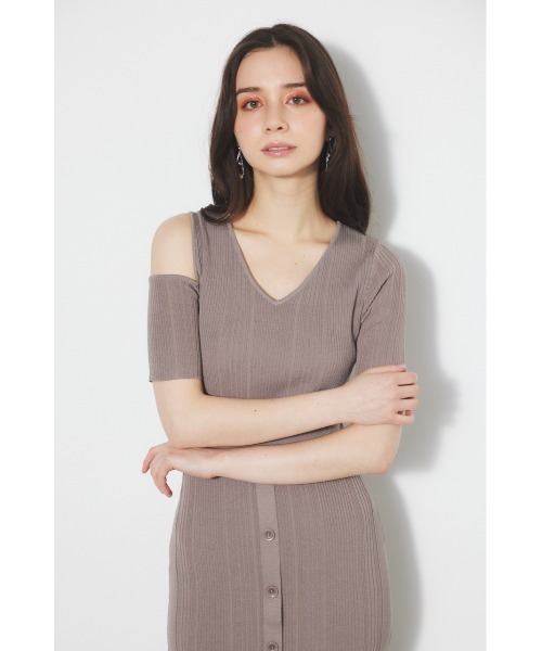 rienda リエンダ (限定 )ベルト付きデニムタイトワンピース M 美品 rienda リエンダ (限定 )ベルト付きデニムタイトワンピース M 美