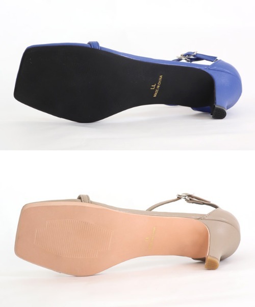 Pierrot(ピエロ)の「華奢ストラップサンダル(サンダル・レディース・ブルー/グレイッシュベージュ/ブラック・M/S/L/LL)」の17枚目の写真