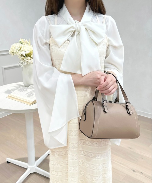apres jour(アプレジュール)の「フラワーレースキャミワンピース【ZOZOTOWN限定アイテム】(ワンピース・レディース・ブラック/アイボリー・X-LARGE/フリー)」の15枚目の写真