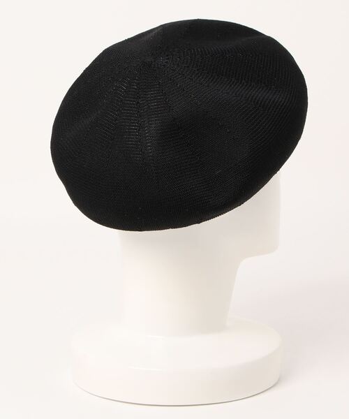 axes femme(アクシーズファム)の「ラメ刺繍入サーモベレー(ハンチング/ベレー帽・レディース・キナリ/ブラック/ピンク・FREE)」の4枚目の写真