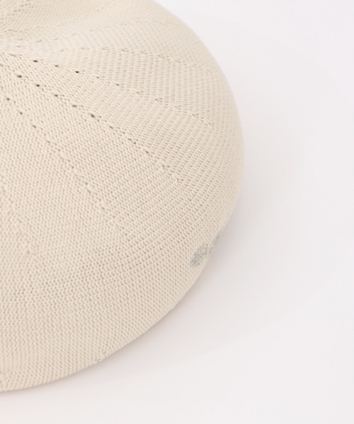axes femme(アクシーズファム)の「ラメ刺繍入サーモベレー(ハンチング/ベレー帽・レディース・キナリ/ブラック/ピンク・FREE)」の8枚目の写真