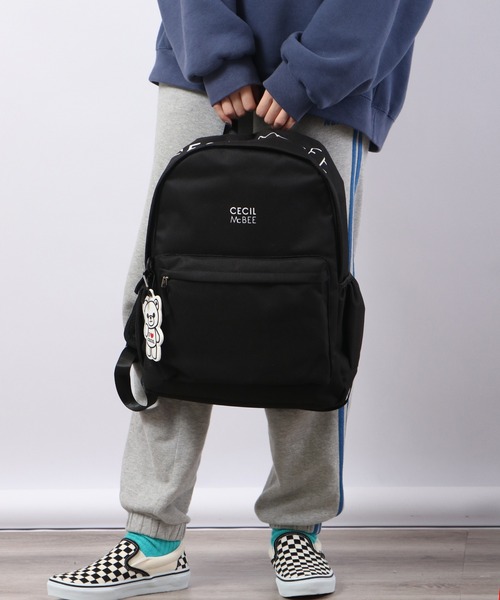 CECIL McBEE（セシルマクビー）の「ポリキャンラウンドリュック（バックパック/リュック・レディース・ブラック・F）」の7枚目の写真