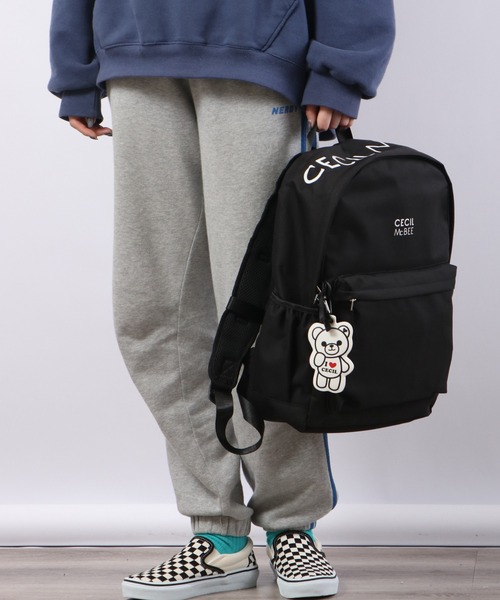 CECIL McBEE（セシルマクビー）の「ポリキャンラウンドリュック（バックパック/リュック・レディース・ブラック・F）」の8枚目の写真