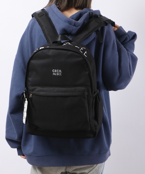CECIL McBEE（セシルマクビー）の「ポリキャンラウンドリュック（バックパック/リュック・レディース・ブラック・F）」の5枚目の写真