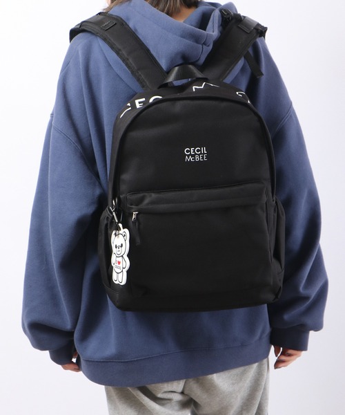 CECIL McBEE（セシルマクビー）の「ポリキャンラウンドリュック（バックパック/リュック・レディース・ブラック・F）」の6枚目の写真