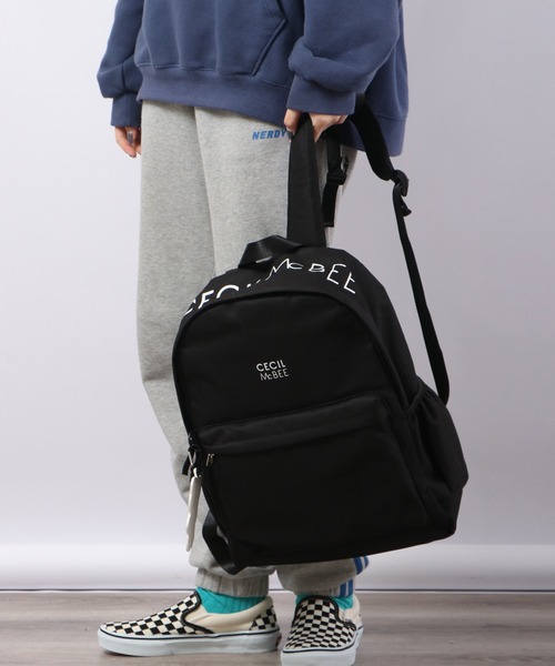 CECIL McBEE（セシルマクビー）の「ポリキャンラウンドリュック（バックパック/リュック・レディース・ブラック・F）」の9枚目の写真