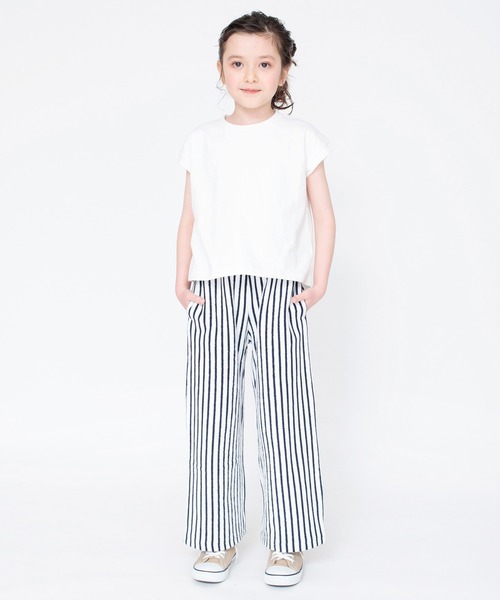 BRANSHES（ブランシェス）の「タンクトップ（タンクトップ・キッズ・オフホワイト/ネイビー・100/120/130/140/110/150）」の6枚目の写真