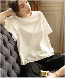 OPAQUE.CLIP | フレアスリーブブラウス【洗濯機洗い可/接触冷感/イージーケア】(シャツ/ブラウス)