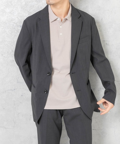 URBAN RESEARCH ROSSO MEN（アーバンリサーチロッソメン）の「『一部WEB限定カラー』『抗菌/防臭』『XLサイズあり』ハイパフォーマンスコットン天竺ポロシャツ（ポロシャツ・メンズ・ネイビー/グレー系その他/ホワイト/チャコールグレー/ブラック/カーキ/オレンジ・LARGE/MEDIUM/SMALL/X-LARGE）」の18枚目の写真