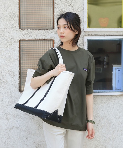 HOUSTON（ヒューストン）の「4WAY ストレッチ　Tシャツ FRFM-008（Tシャツ/カットソー・メンズ・ブラック/ネイビー/オリーブ・L/M/XL）」の3枚目の写真