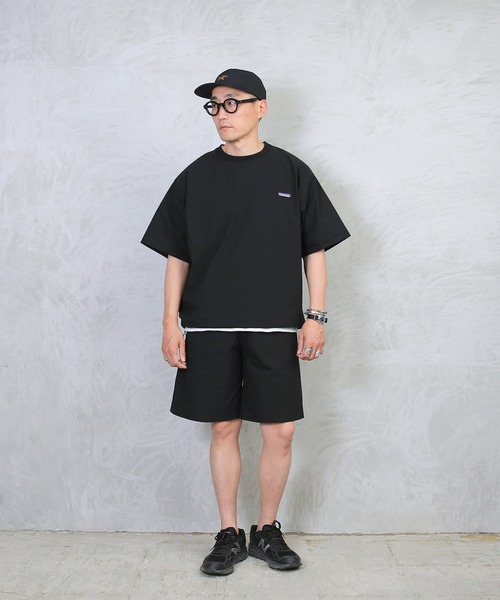 HOUSTON（ヒューストン）の「4WAY ストレッチ　Tシャツ FRFM-008（Tシャツ/カットソー・メンズ・ブラック/ネイビー/オリーブ・L/M/XL）」の4枚目の写真