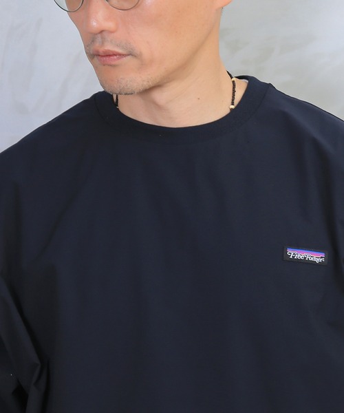 HOUSTON（ヒューストン）の「4WAY ストレッチ　Tシャツ FRFM-008（Tシャツ/カットソー・メンズ・ブラック/ネイビー/オリーブ・L/M/XL）」の11枚目の写真