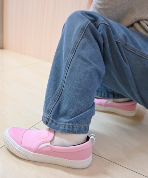 SLACK FOOTWEAR（スラックフットウェア）の「LEPOT/レポット（スリッポン・メンズ・ホワイト×グレー/ブラック/ピンク・23.0cm/23.5cm/24.0cm/24.5cm/25.0cm/25.5cm/26.0cm/26.5cm/27.0cm/27.5cm/28.0cm）」の3枚目の写真