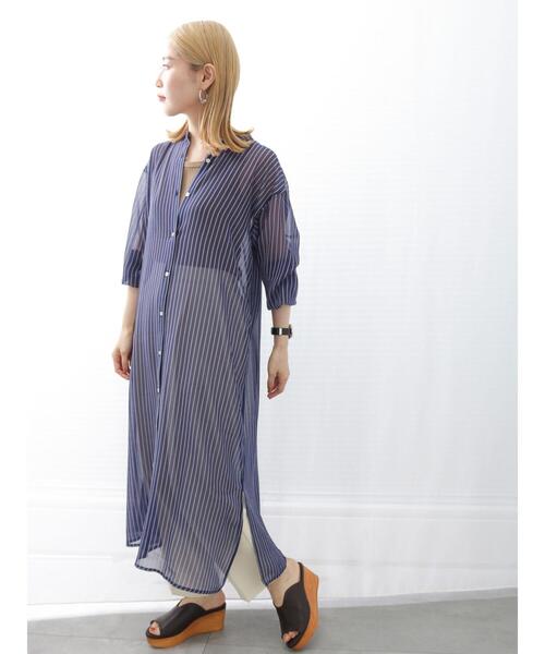 Samansa Mos2 blue（サマンサモスモスブルー）の「ウッドソールサンダル（サンダル・レディース・ダークブラウン/キナリ/ブラック・LARGE/MEDIUM）」の14枚目の写真