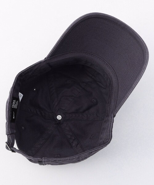 NIKE（ナイキ）の「NIKE/ナイキ ナイキ H86 エッセンシャル スウッシュ キャップ（キャップ・メンズ・インディゴブルー/ベージュ/ホワイト/ブラック・ﾌﾘ-）」の8枚目の写真