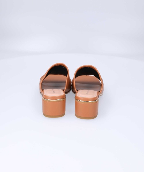 ORiental TRaffic（オリエンタルトラフィック）の「ソフトレザーミュールサンダル（サンダル・レディース・キャメル/ホワイト/ブラック・S/M/L/XL）」の19枚目の写真