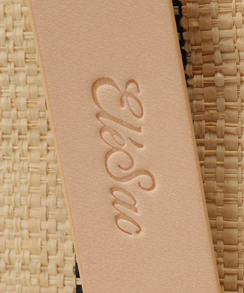 EleSac(エルサック)の「【ELESAC/エルサック】PAPIRO L STRIPE:バッグ(ショルダーバッグ・レディース・ブラック・FREE)」の3枚目の写真