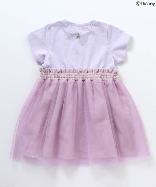 Disney（ディズニー）の「ディズニープリンセス・フローズン/チュールワンピース（ワンピース・キッズ・イエロー/ピンク/ラベンダー/オフホワイト・100/130/90/110/80/120/140）」の5枚目の写真