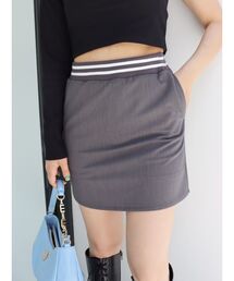 EVRIS | ウエストラインミニスカート【セットアップ着用可能】(スカート)