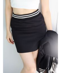 EVRIS | ウエストラインミニスカート【セットアップ着用可能】(スカート)