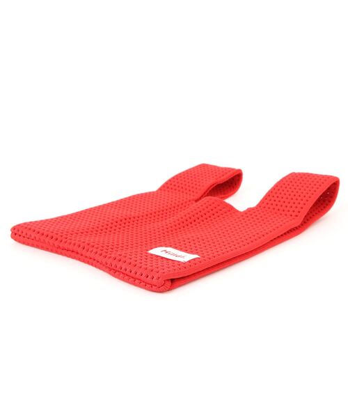 TONE SELECT GOODS（トーンセレクトグッズ）の「【float】カラバリ ニット編み風 ミニトートバッグ【9色展開】（トートバッグ・レディース・パープル/グリーン/ライトグリーン/レッド/ピンク/ブラック/アイボリー/ベビーピンク/ブルー・FREE）」の18枚目の写真