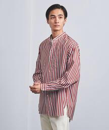 ユナイテッドアローズ THOMAS MASON フリル バンド カラー シャツ UNITED ARROWS THOMAS MASON フリルバンドカラーシャツ UNITED