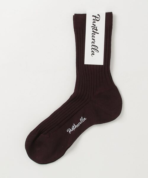 Pantherella(パンセレラ)の「Pantherella / 5×3 リブ ウールソックス(ソックス/靴下・レディース・ブラック/グレー/ブラウン系その他5/ブラウン系その他2/クリーム/レッド系その他/ダークブラウン・ONE SIZE)」の5枚目の写真