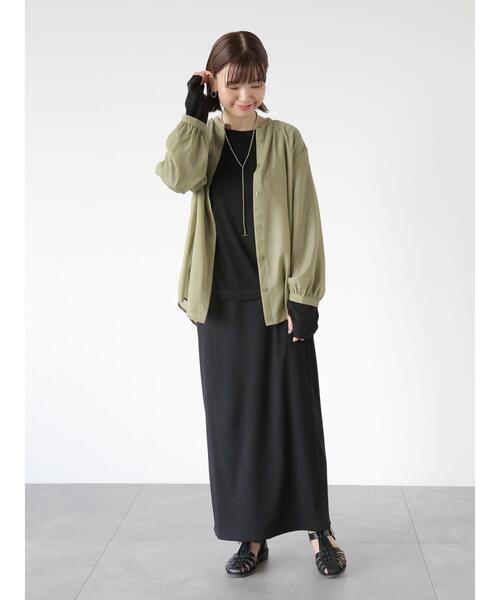 Lugnoncure（ルノンキュール）の「シアースラブトップス（ニット/セーター・レディース・オフホワイト/ブルー/ピンク/ブラック・F）」の10枚目の写真