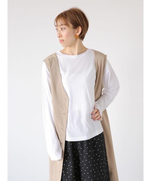 Lugnoncure（ルノンキュール）の「シアースラブトップス（ニット/セーター・レディース・オフホワイト/ブルー/ピンク/ブラック・F）」の17枚目の写真