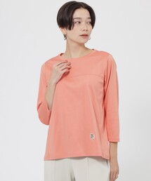 【ウォッシャブル】タイガーパッチカットソー